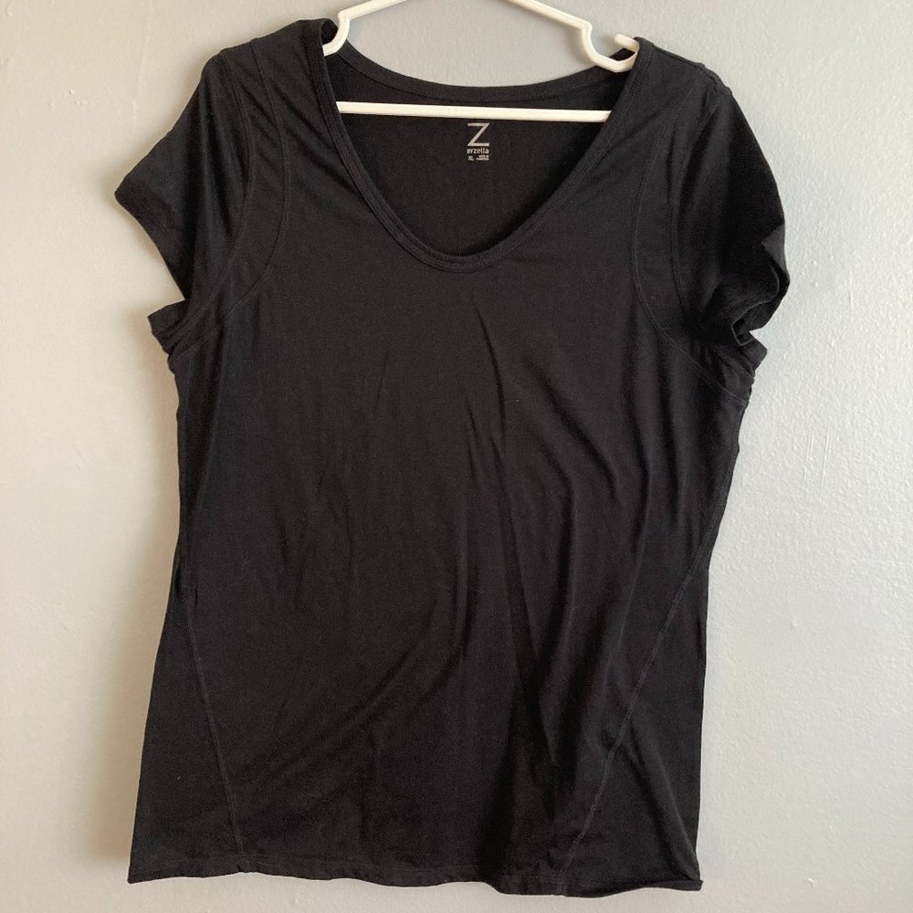 Zella Womens Black Tshirt Size XL